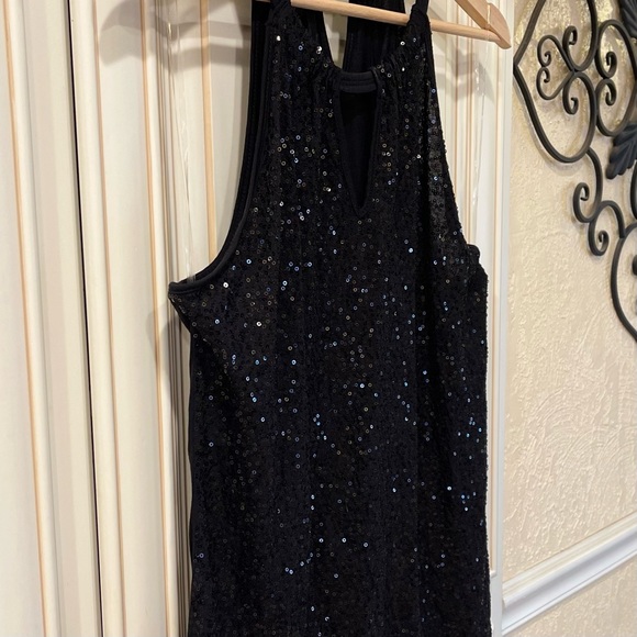 INC • Sequin Keyhole Tank • NWT - Picture 5 of 7
